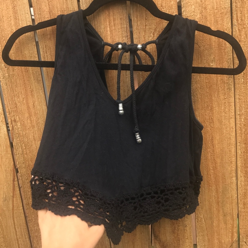 NWOT Pacsun Kendall & Kylie Lace Crop Top Size XS